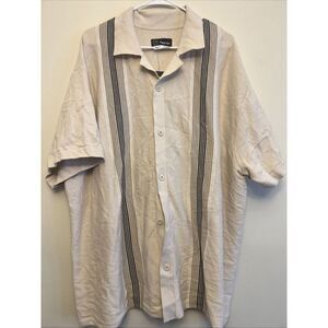 Original use men's sweater shirt, XXL,‎ Cream Striped NWT